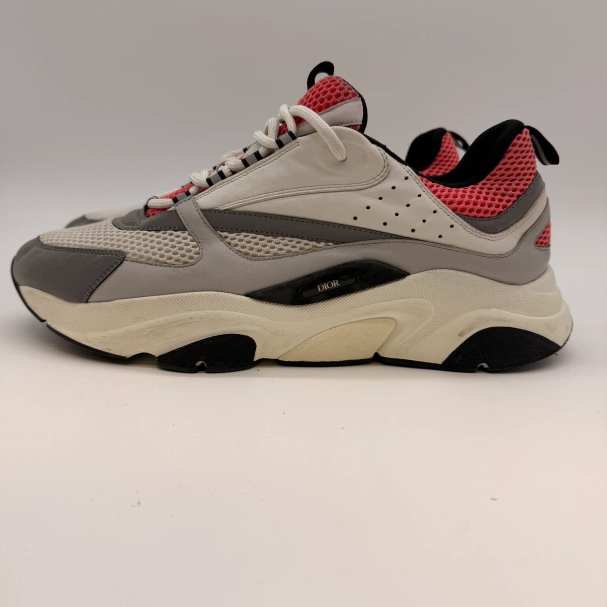 Dior B22 Sneakers Grey White Pink – EU 47 US13 - photo 2