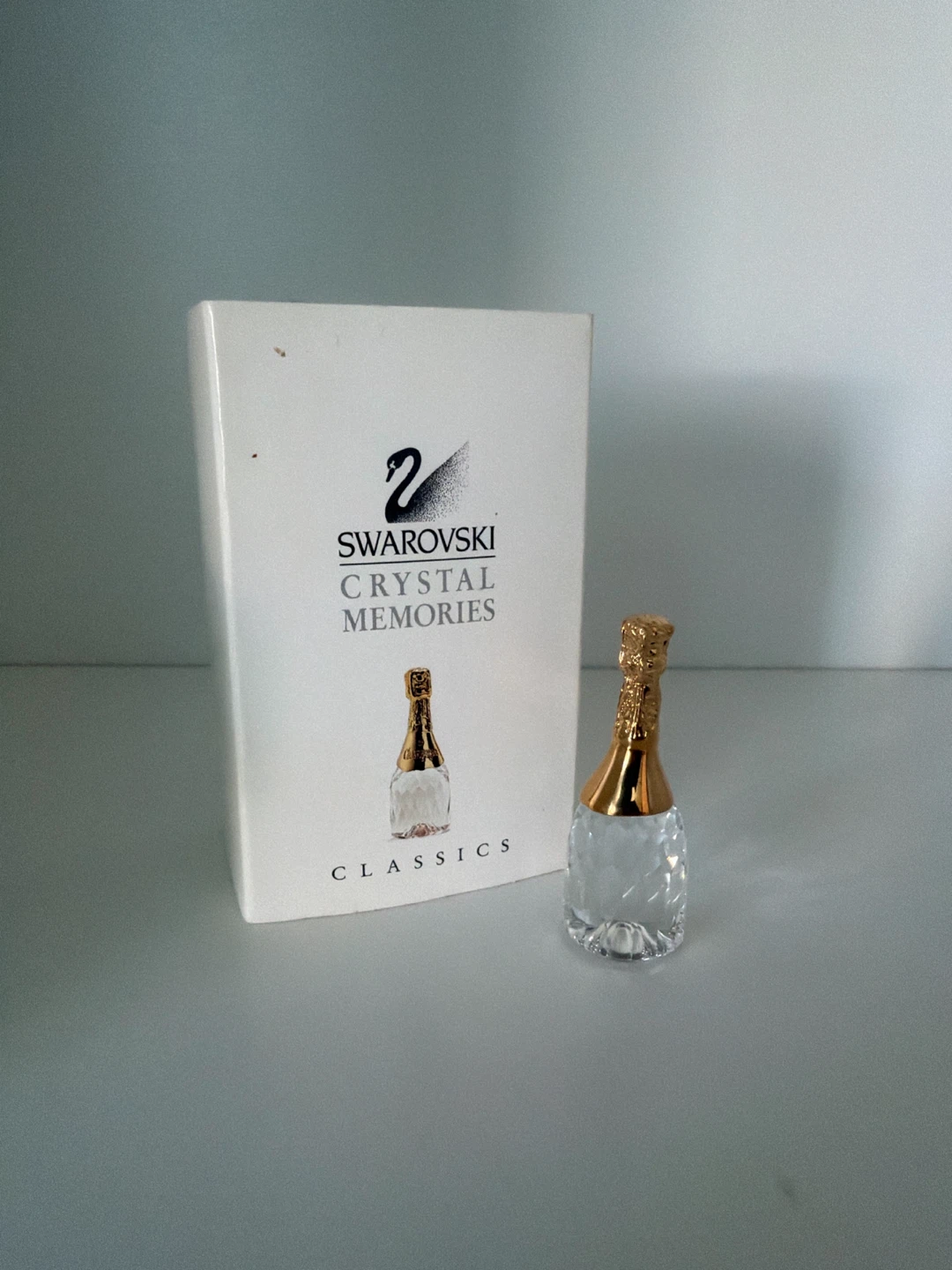 Swarovski Crystal Memories Champagne Bottle