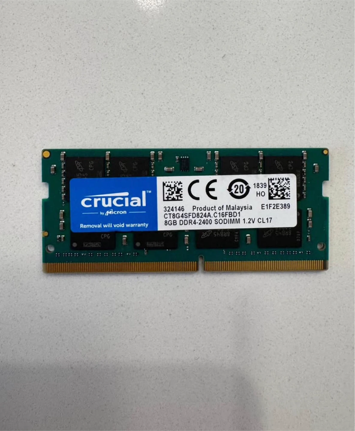 Crucial SODIMM Ram 8Gb DDR4 3200 PRICE FIRM