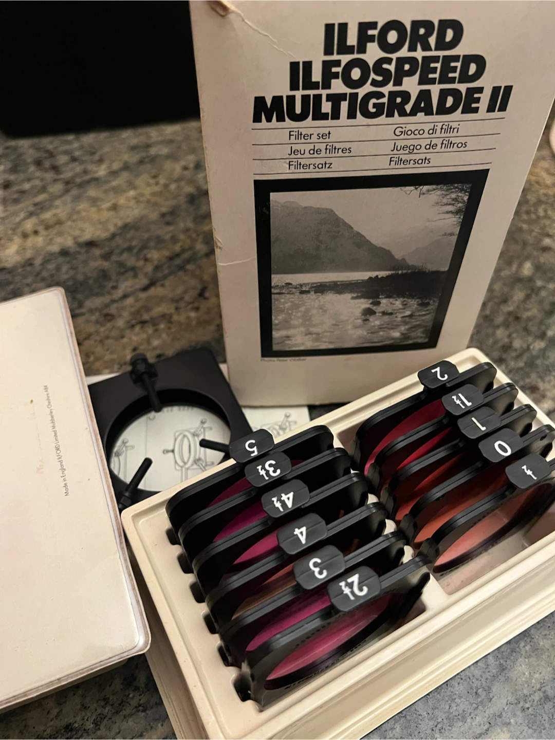 2 sets of Ilford filters