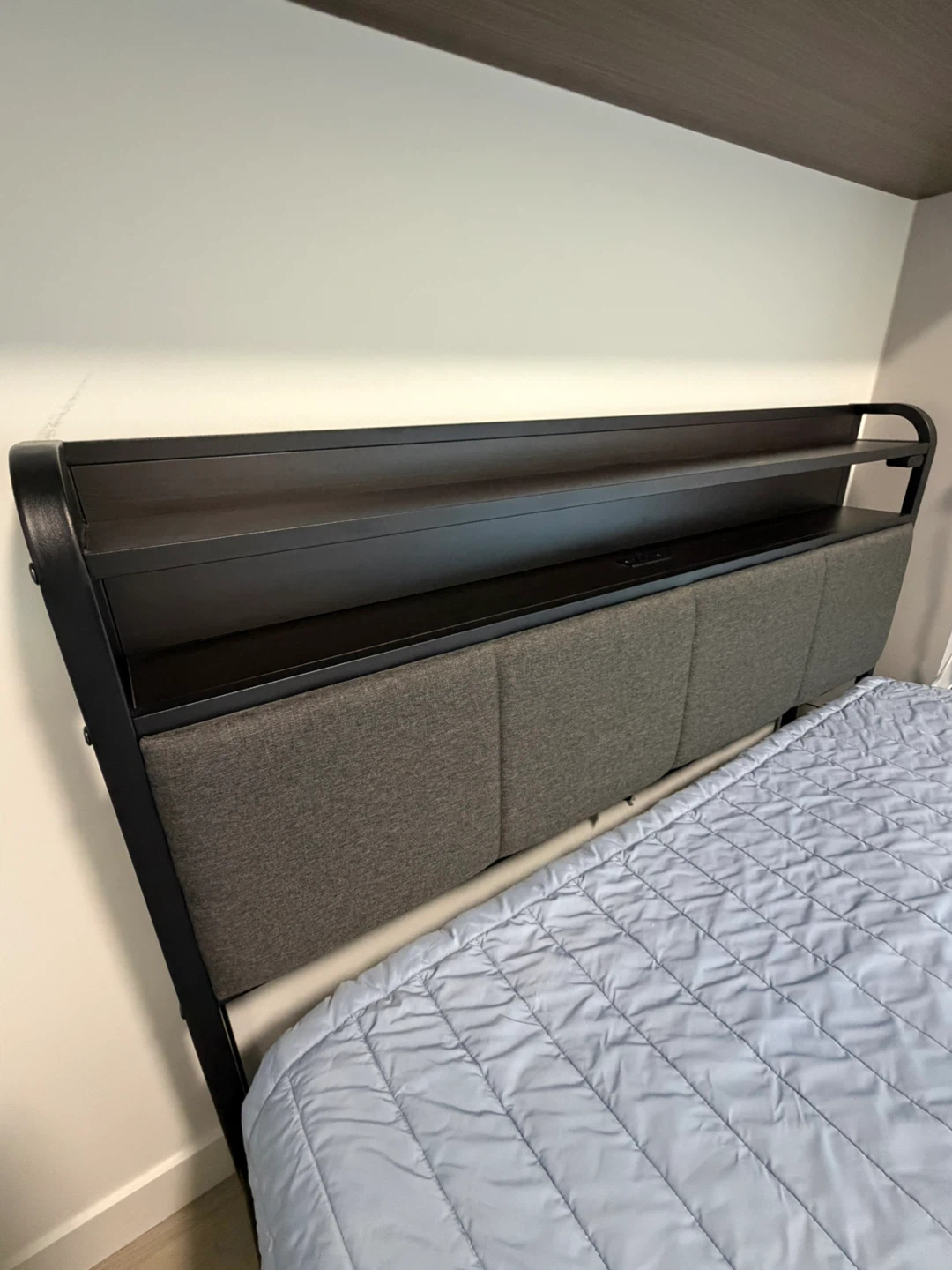 Full Size Bed Frame & Full Size Mattress (like new) - photo 3