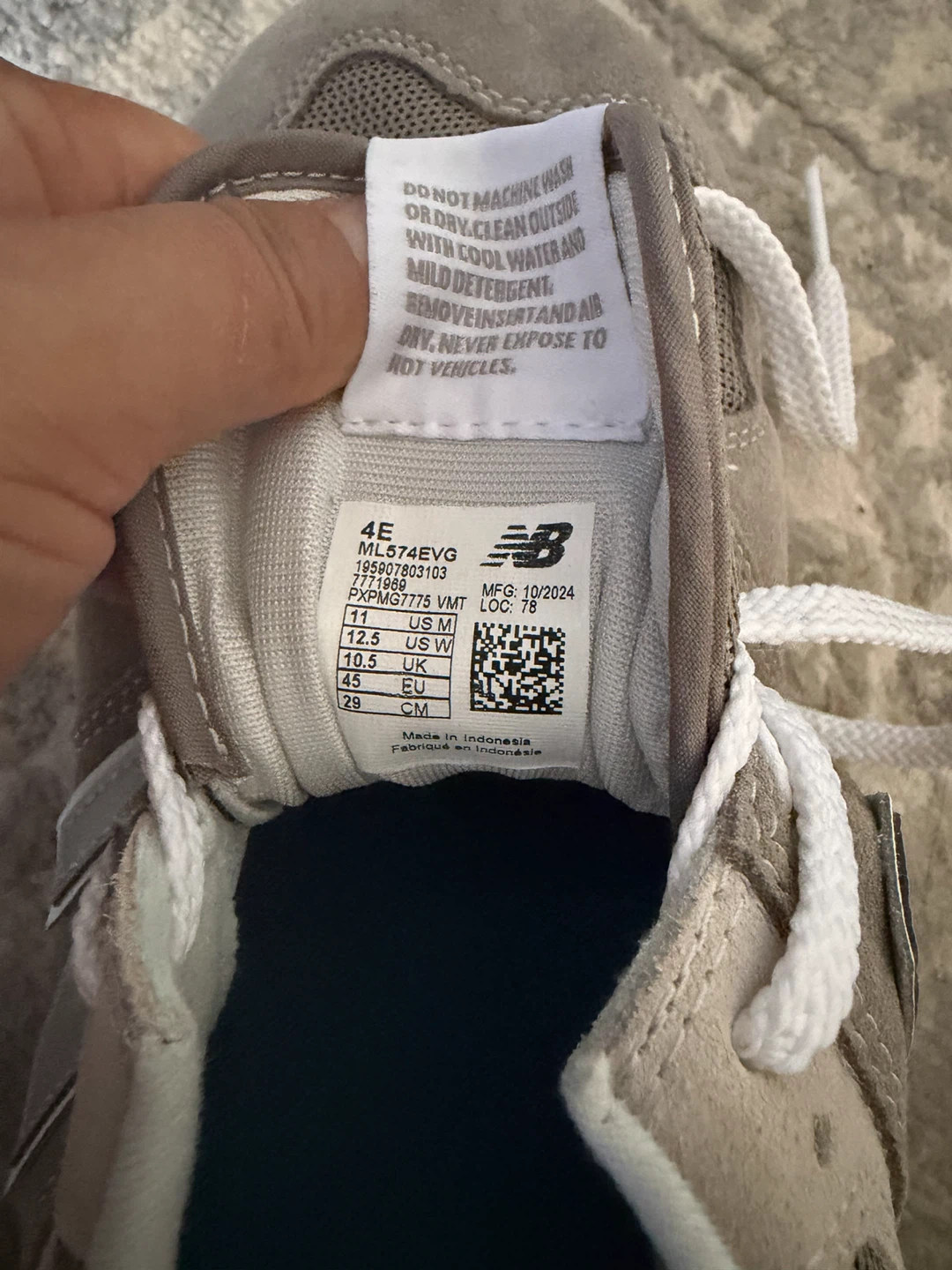 New Balance 574 Grey Sneakers - photo 5