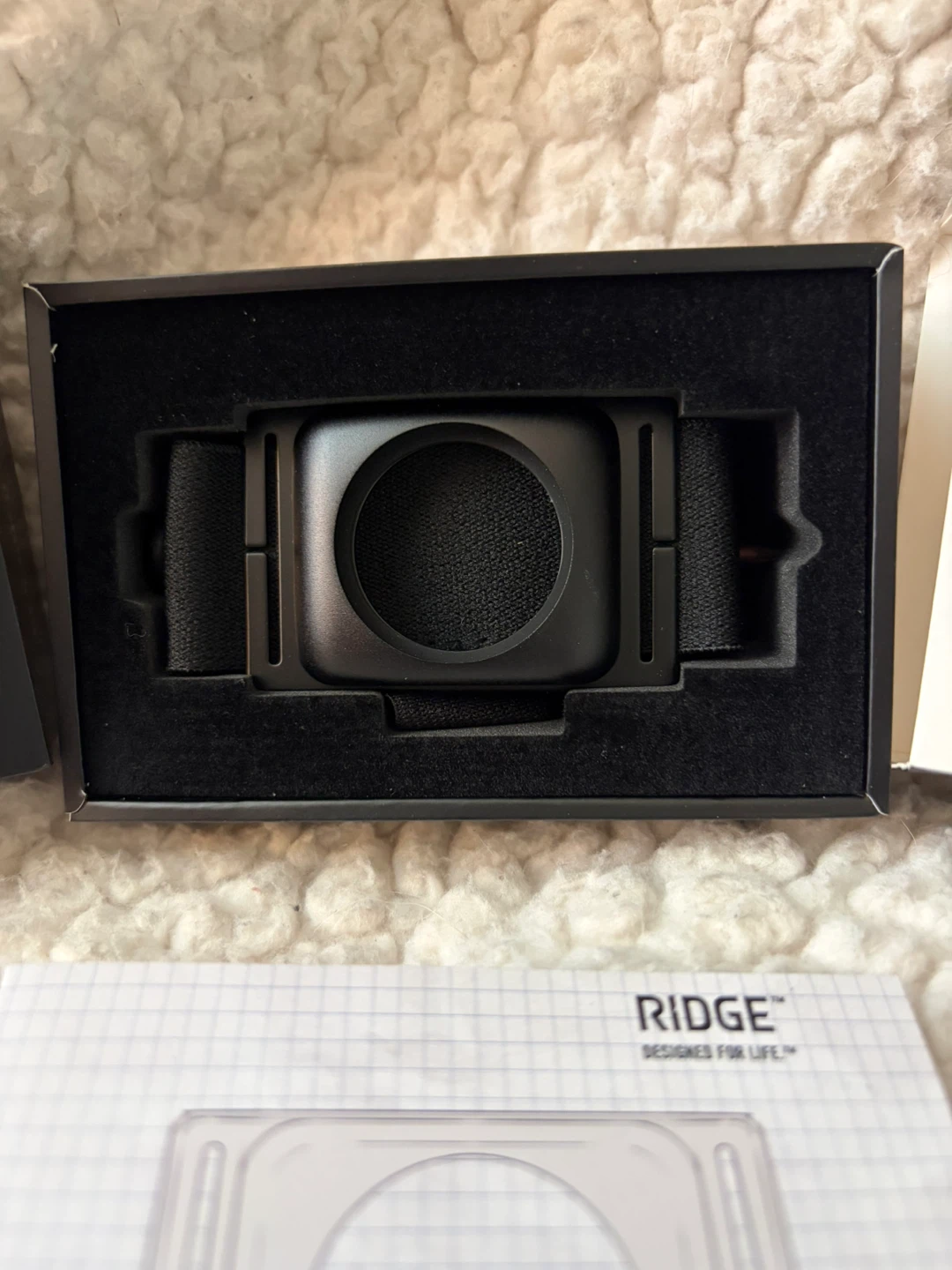 Ridge AirTag Cash Strap Set - Black - photo 2