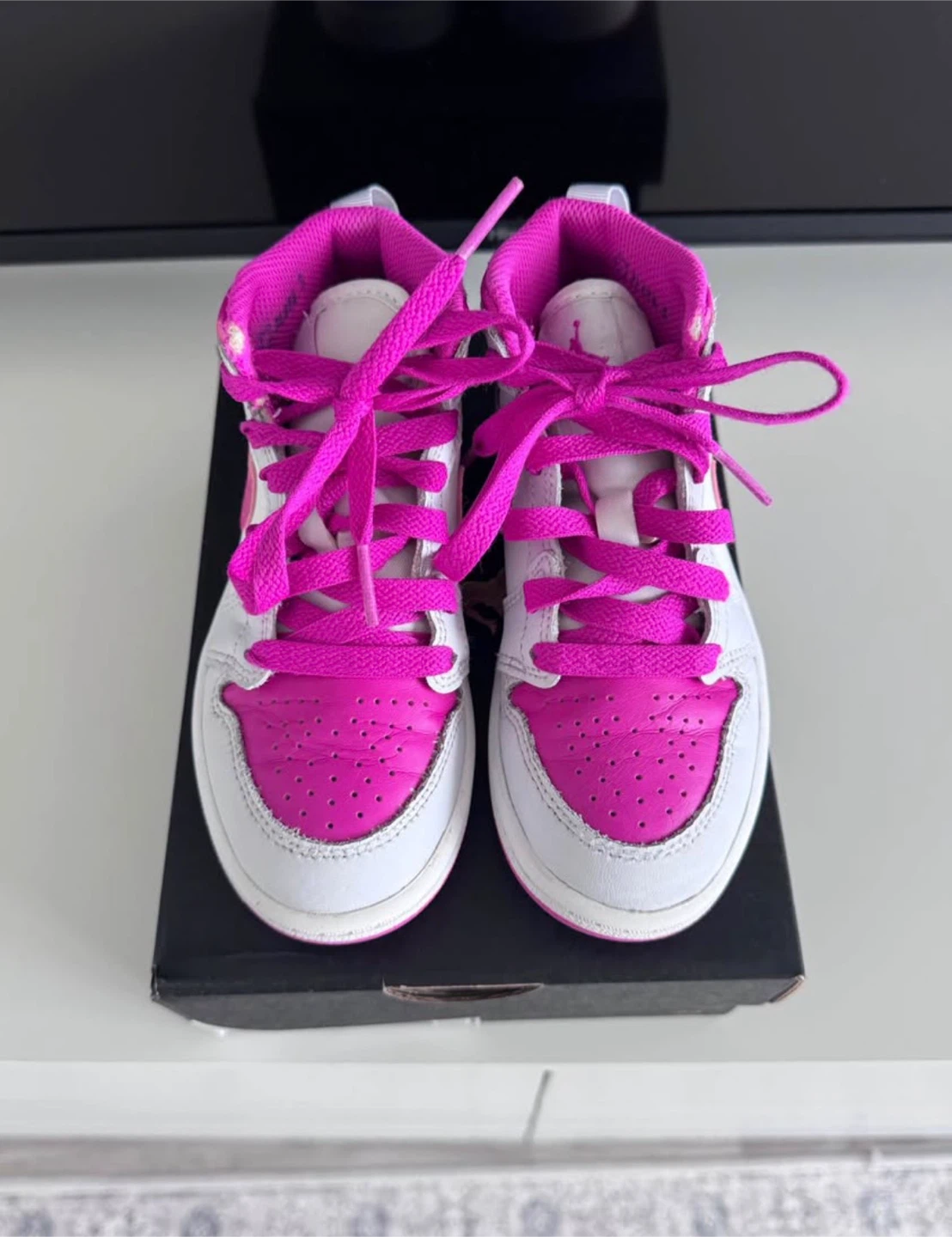 Air Jordan 1 Mid PS Fire Pink - photo 3