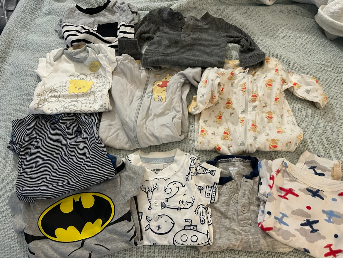 Lot of Baby Boy Clothing Size 3-6 Months