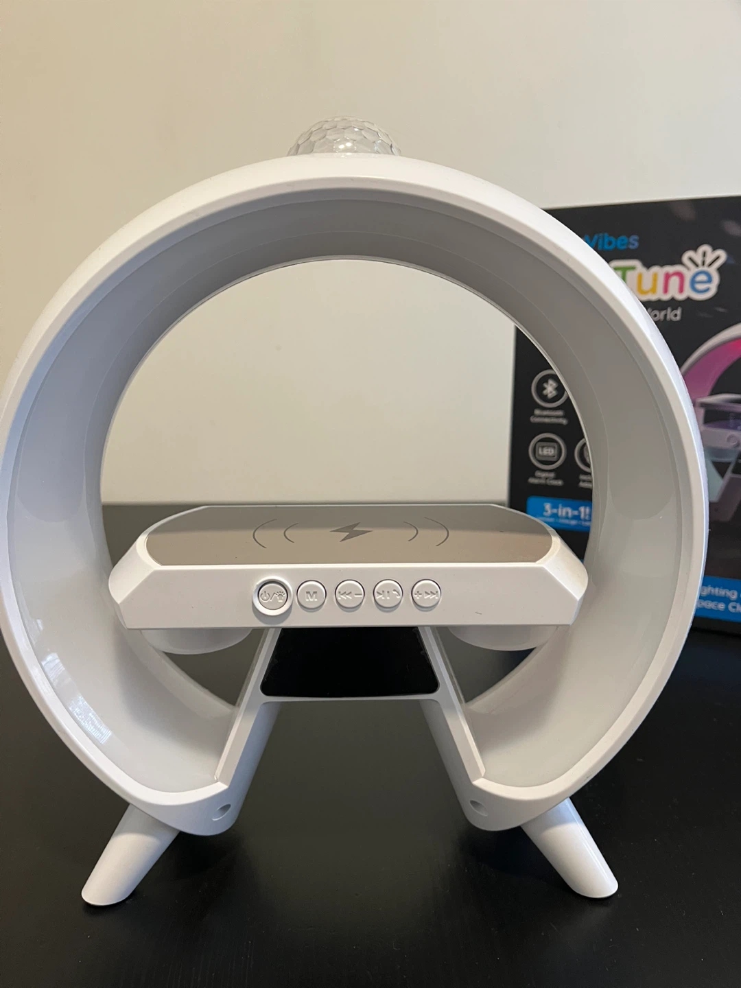 SonicVibes TrioTune 3-in-1 Speaker Lamp and Charger - photo 2