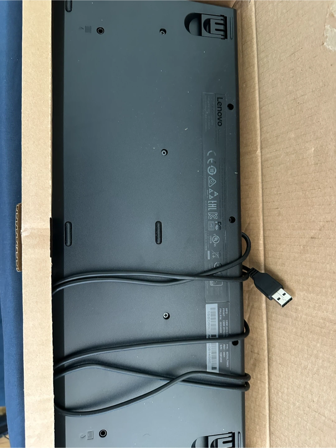 Lenovo USB Wired Keyboard – Full Size with Number Pad - photo 3