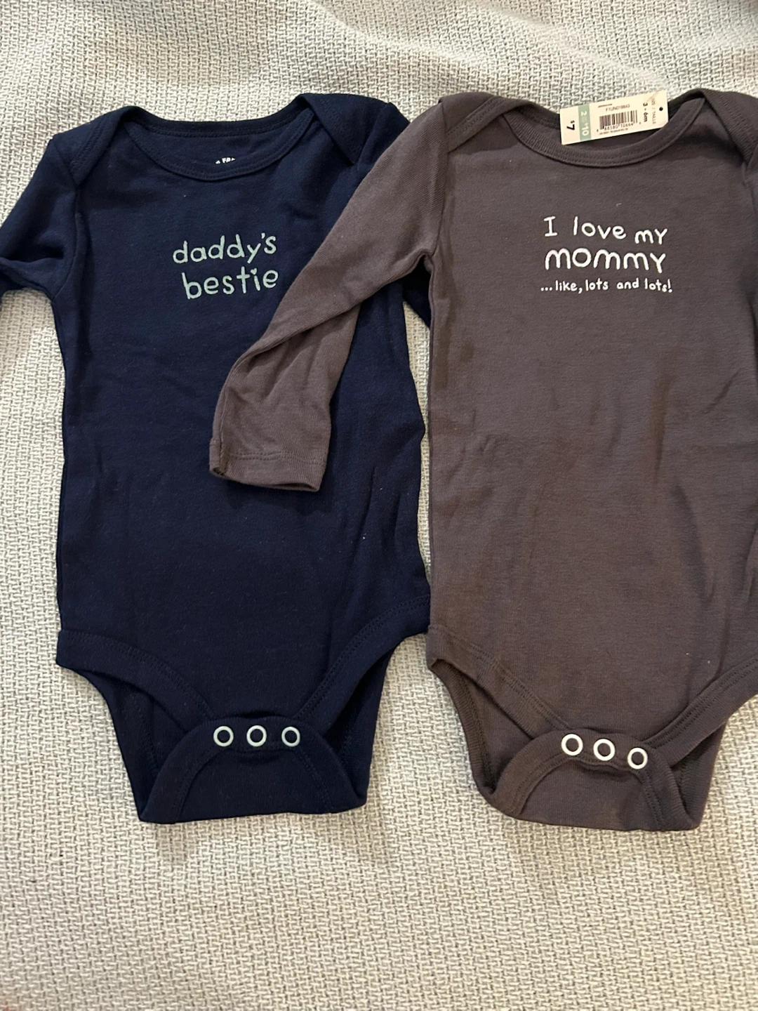 Joe Fresh Baby Bodysuits (3-6 Months)