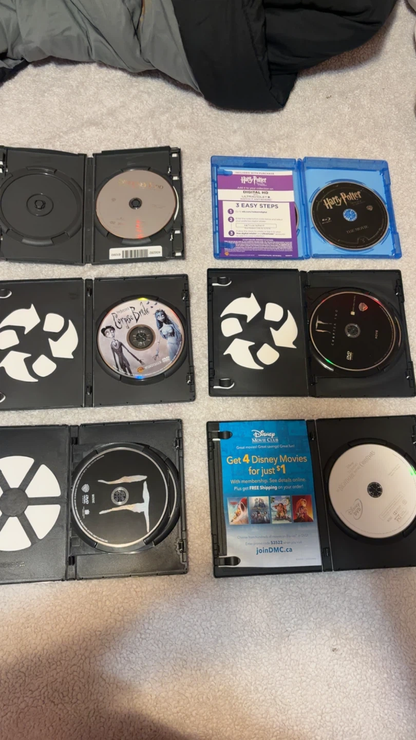 Set of 6 Horror and Fantasy DVDs and Blu-ray - photo 2