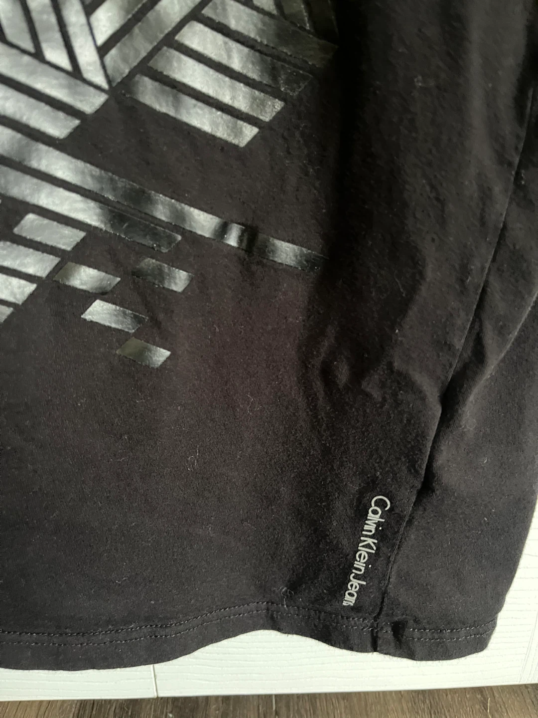 Calvin Klein Jeans Black T-Shirt - photo 3