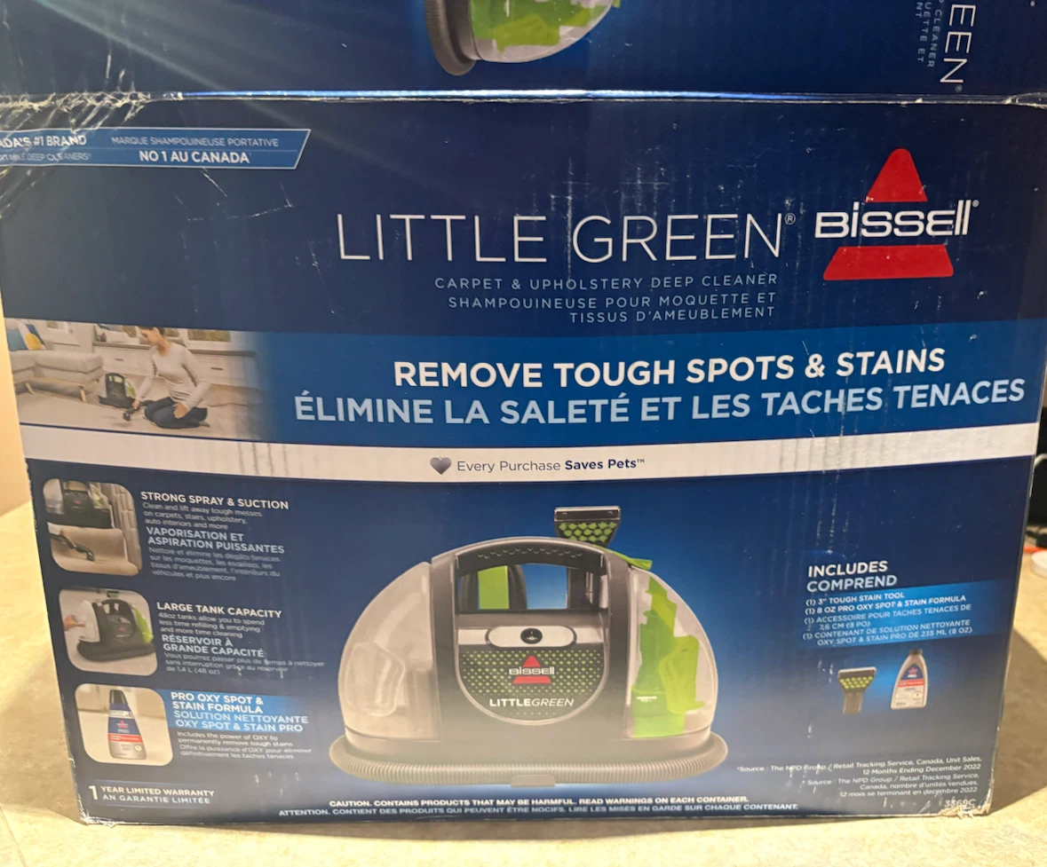Bissell Little Green Carpet and Upholstery Cleaner - photo 3