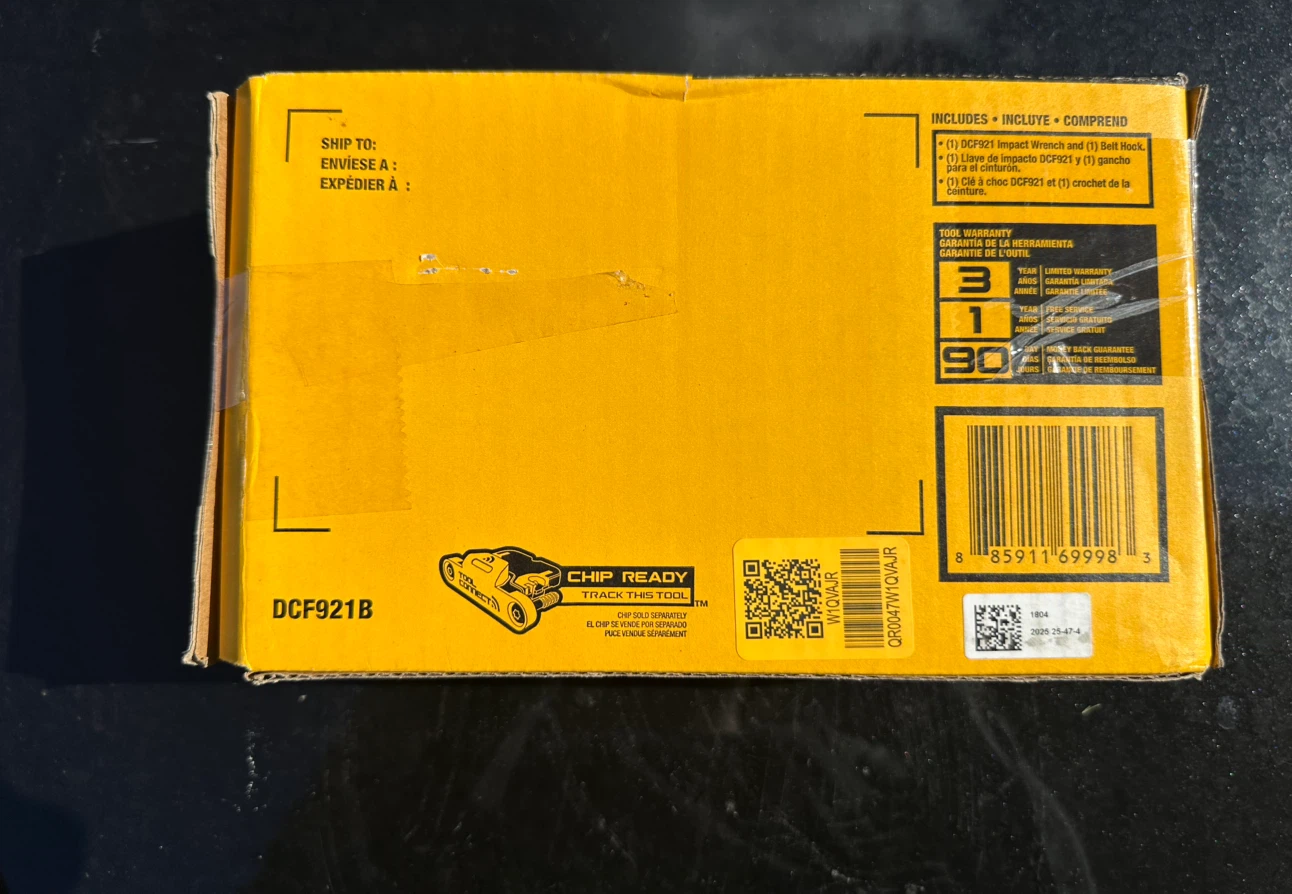 DEWALT ATOMIC 20V Max Compact Impact Wrench DCF921B - photo 3