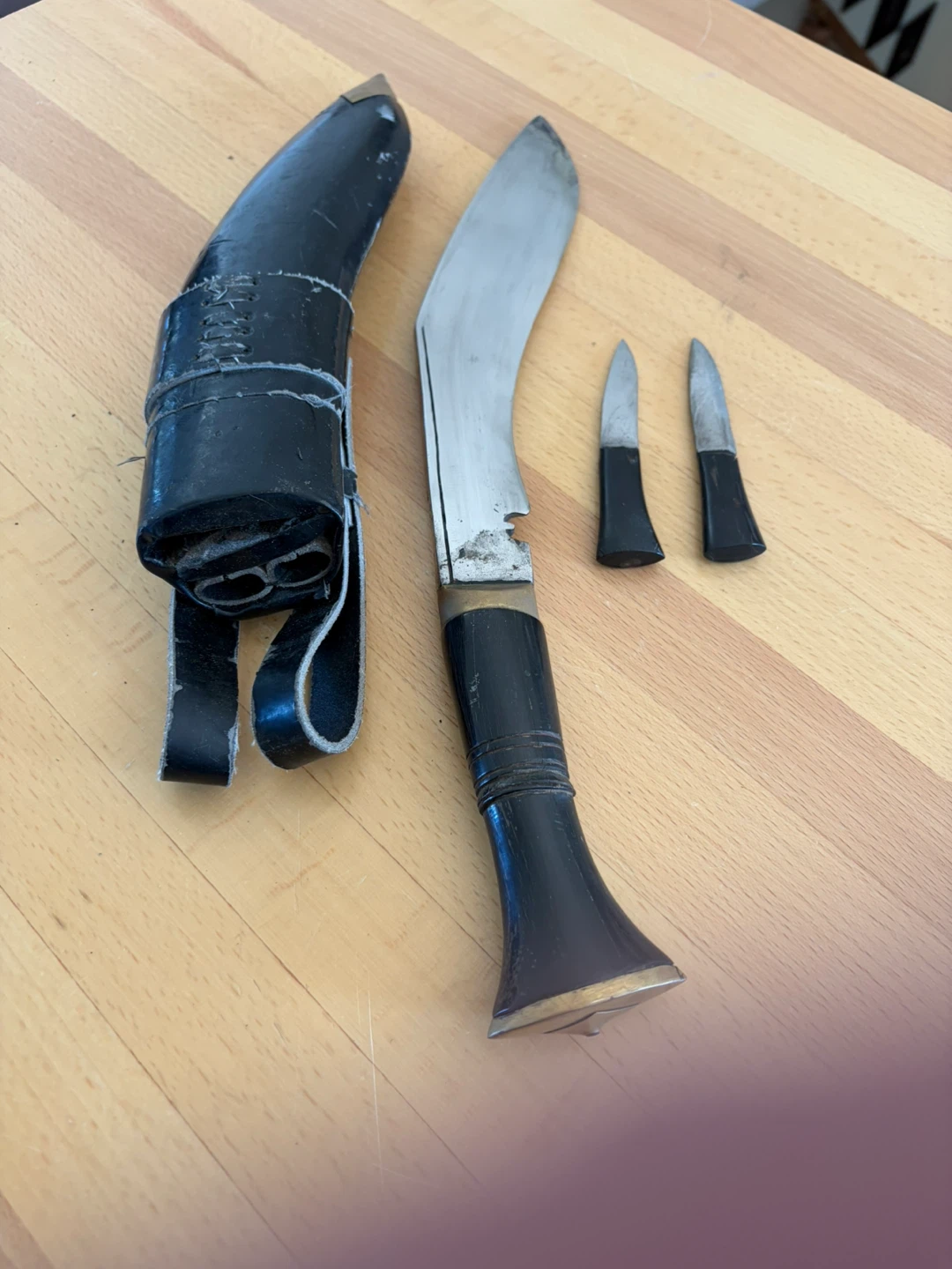 Traditional Kukri Knife Set