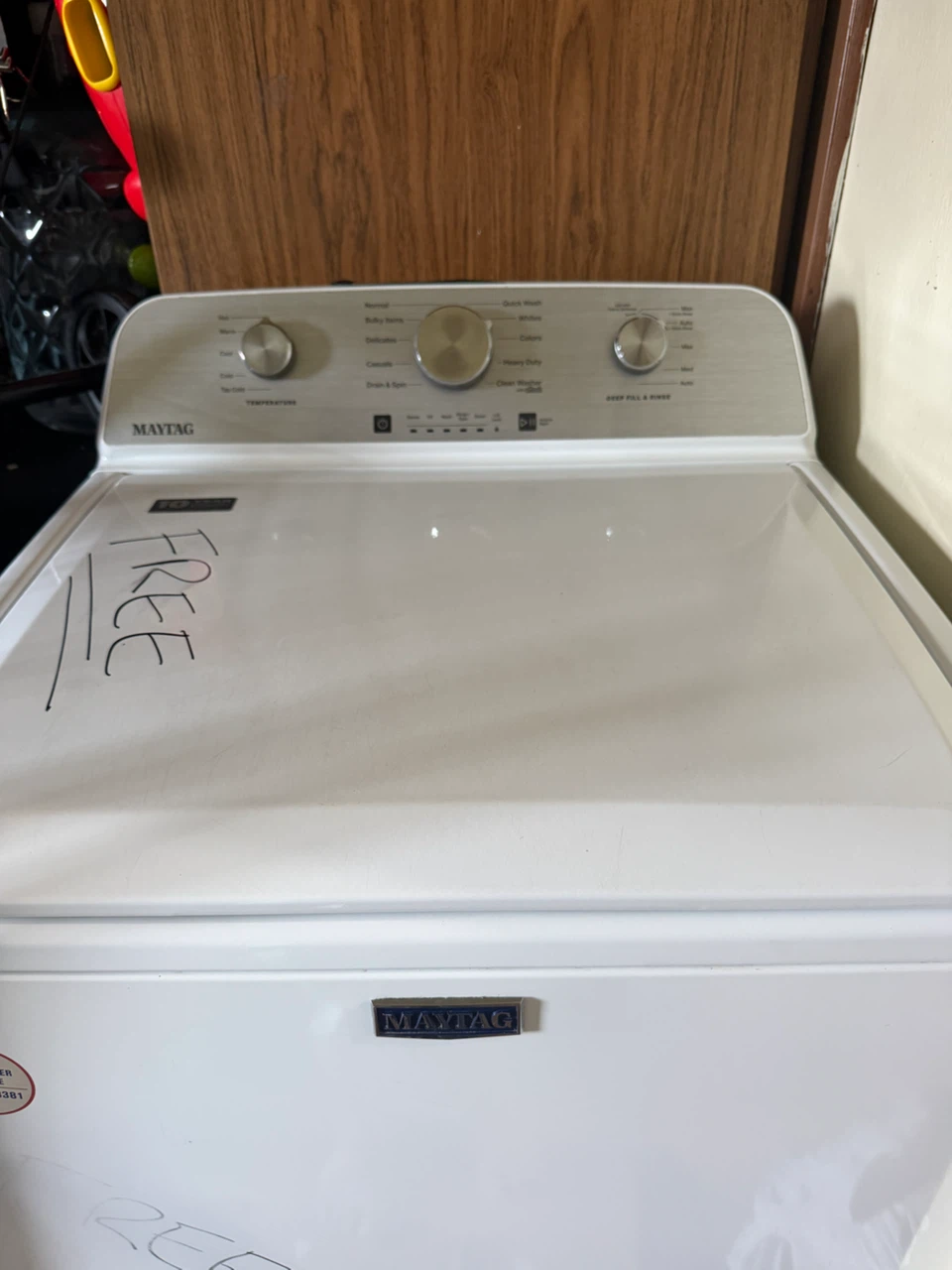 Maytag Top Load Washing Machine