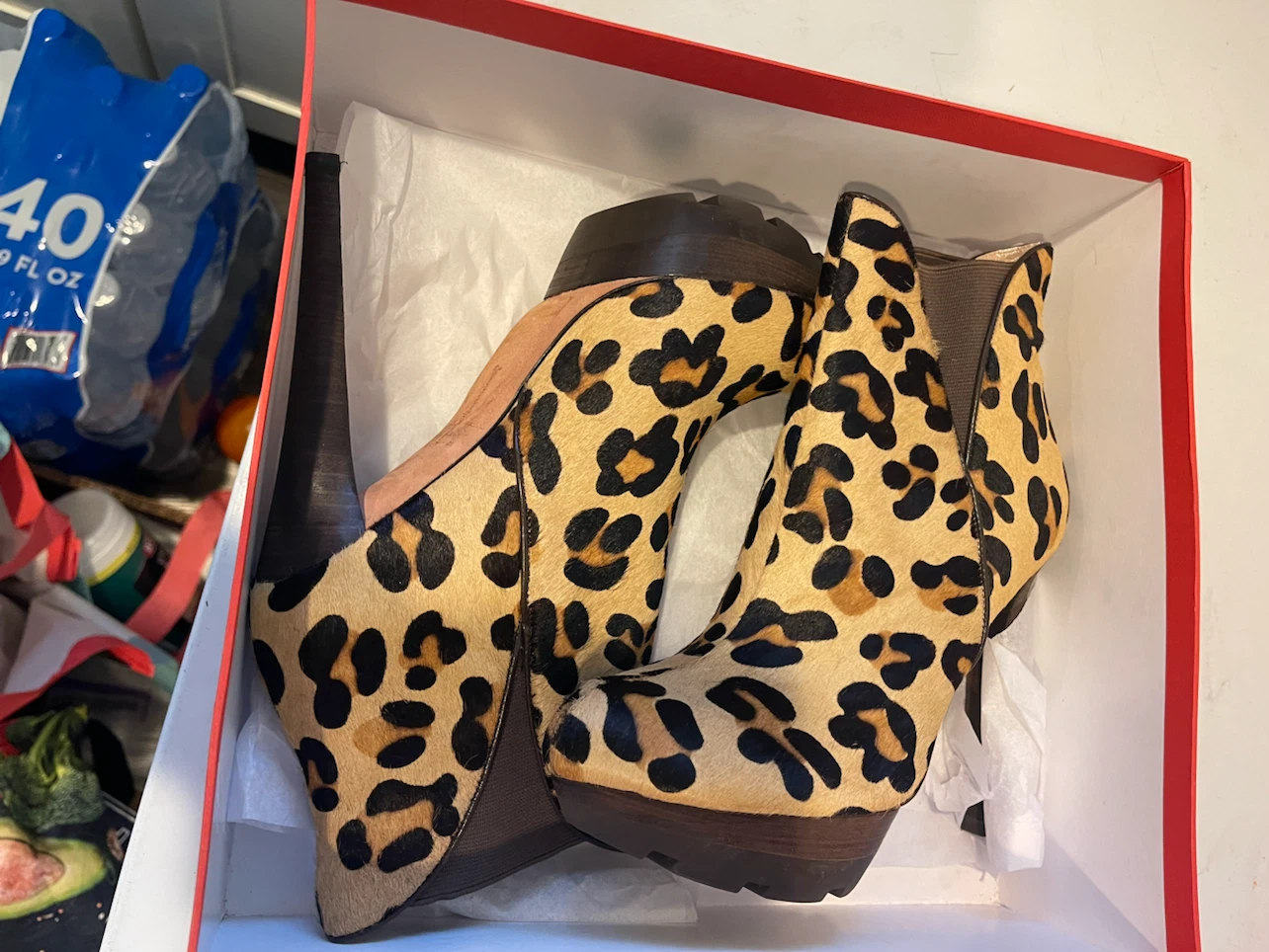 Jean-Michel Cazabat Leopard Print Ankle Boots - photo 2