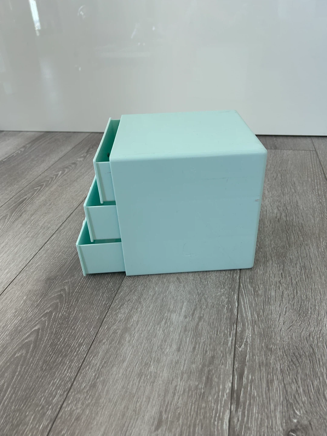 Light Blue 3-Drawer Desktop Organizer - photo 4
