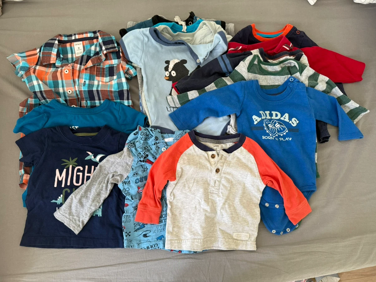 Bundle of Baby Boy Clothing (6-9 months)