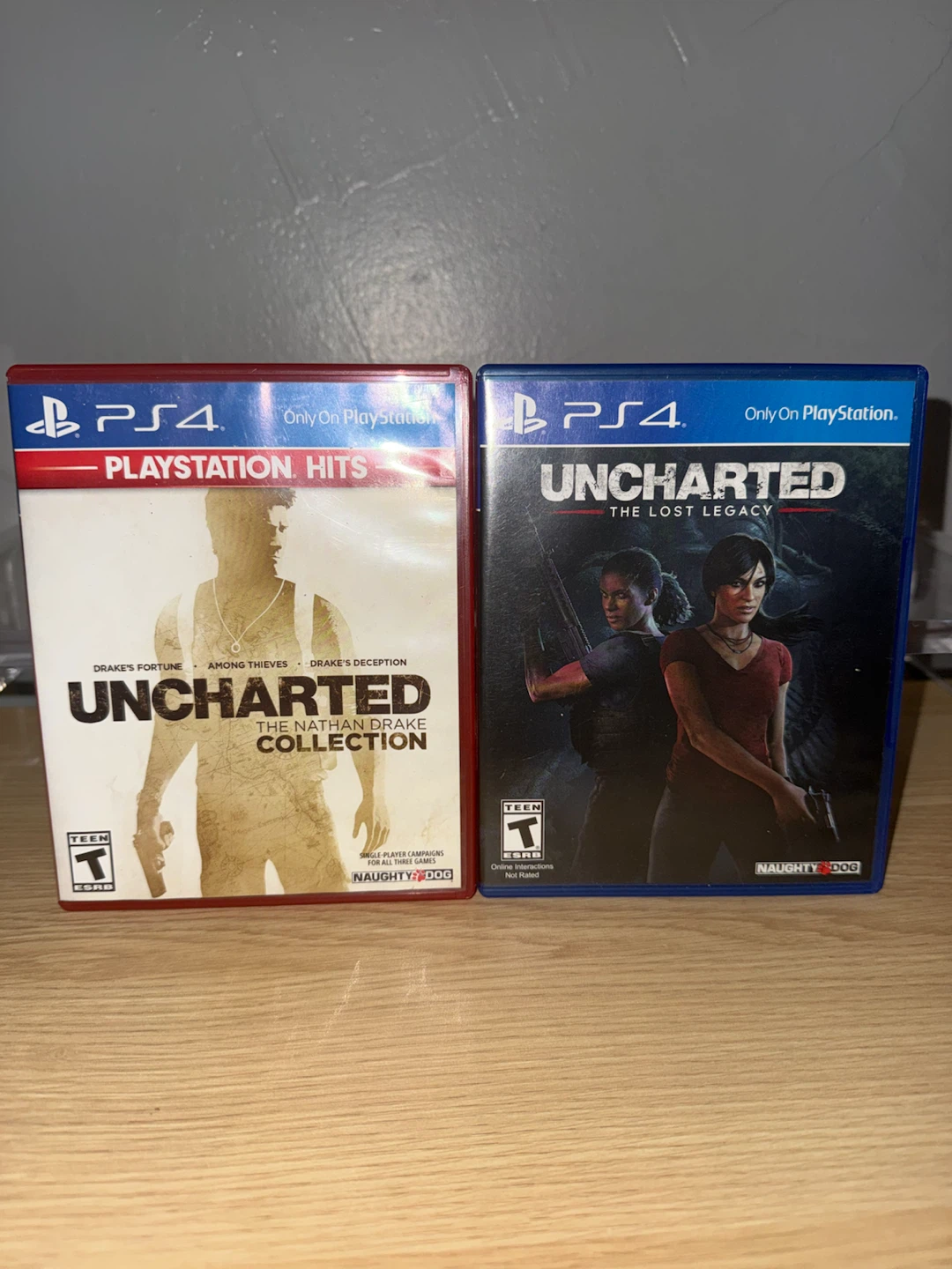 Uncharted Nathan Drake Collection and Lost Legacy PS4