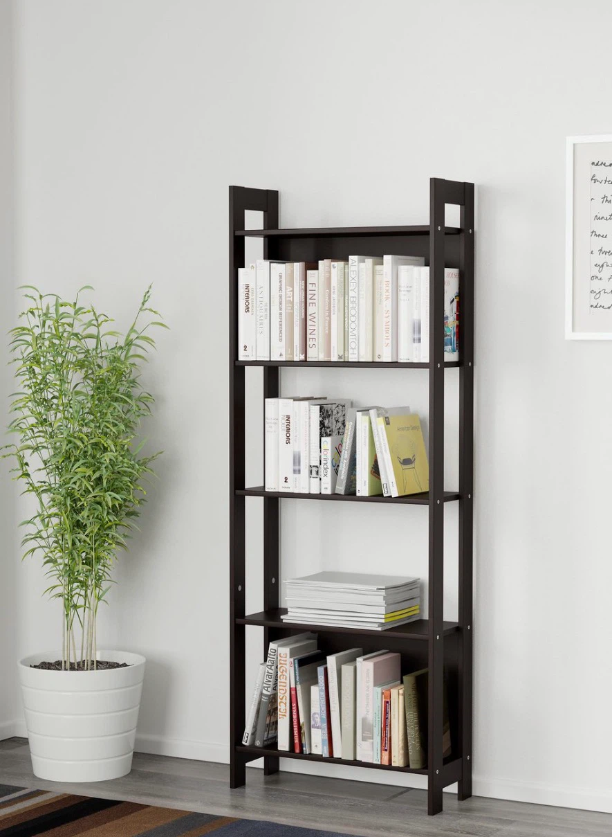 IKEA LAIVA Bookcase (Black/Brown) - photo 2