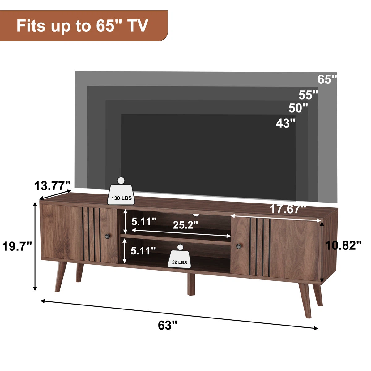 NEW George Oliver Delanie Storage Credenza BRAND NEW - photo 5