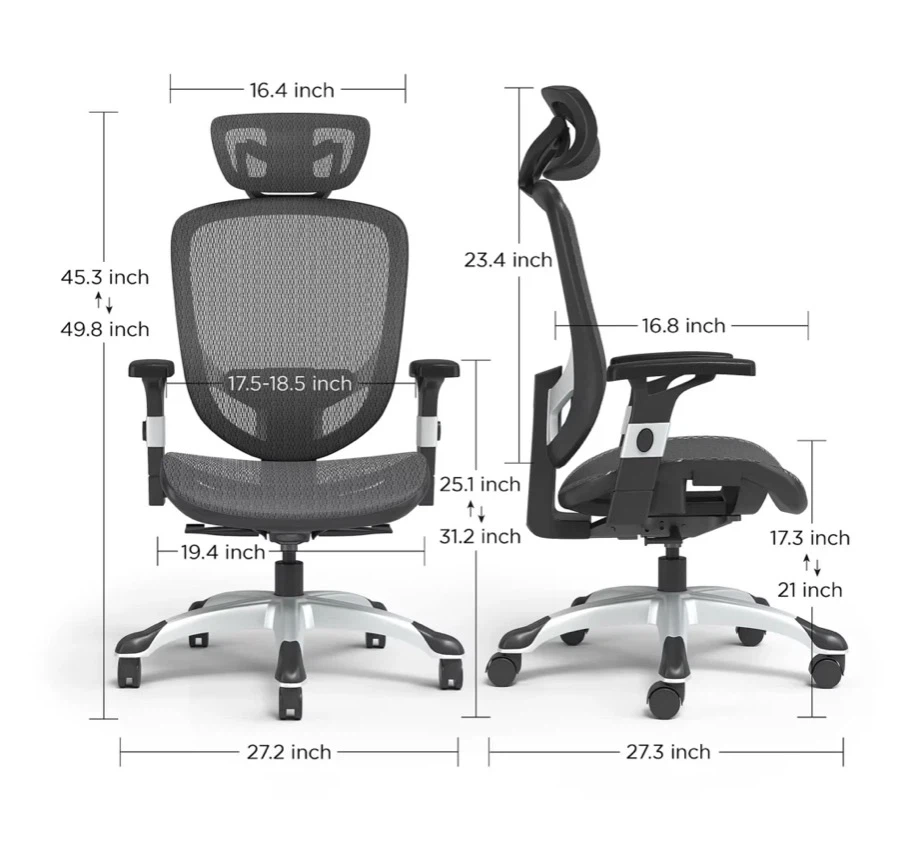 Hyken Ergonomic Mesh Office Chair - photo 3