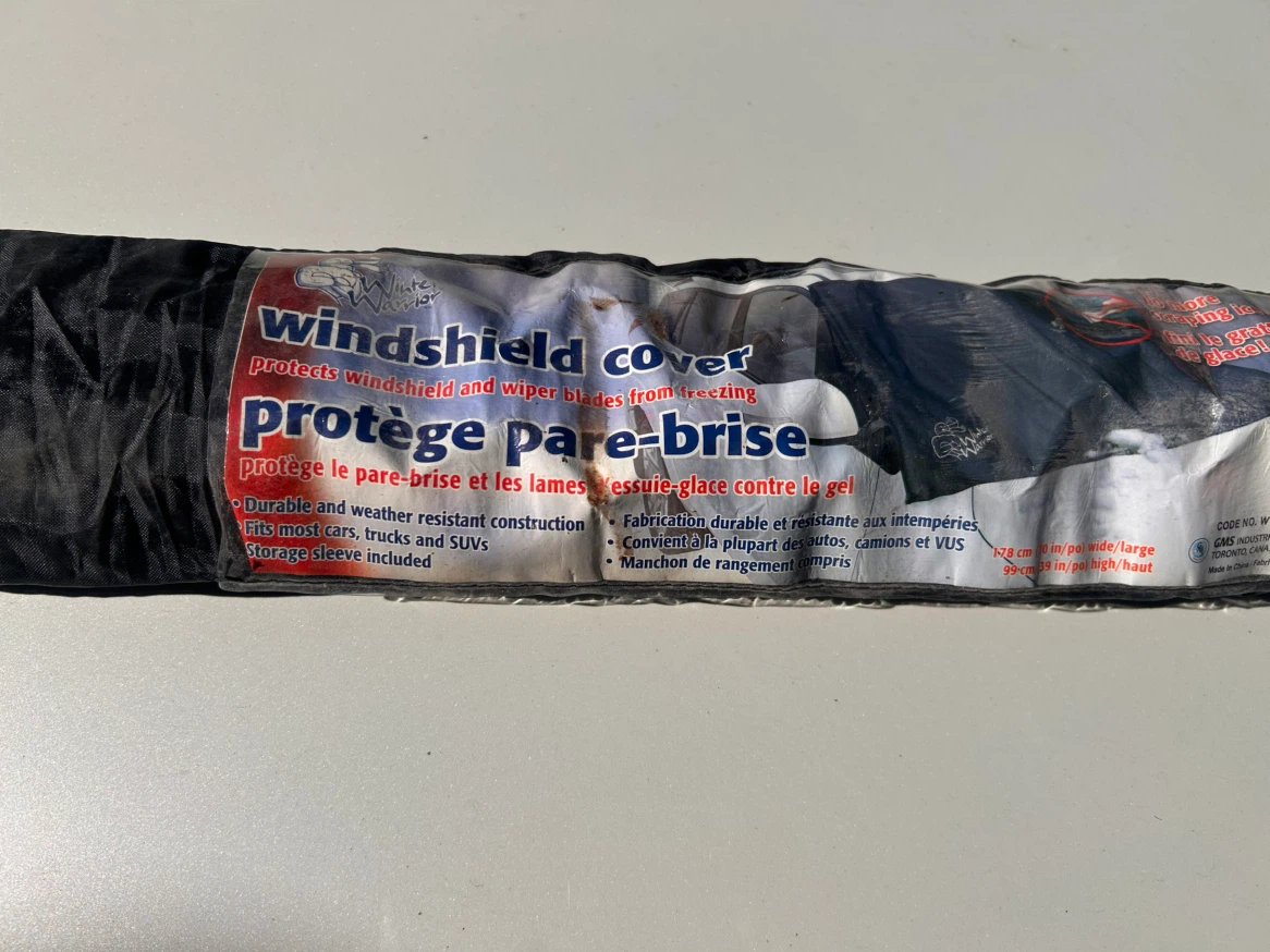 Winter Warrior Windshield Cover