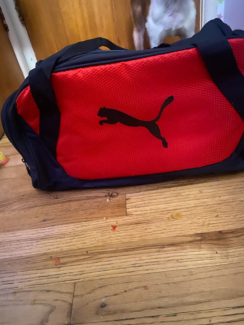 Puma Black and Red Duffle Bag - photo 2
