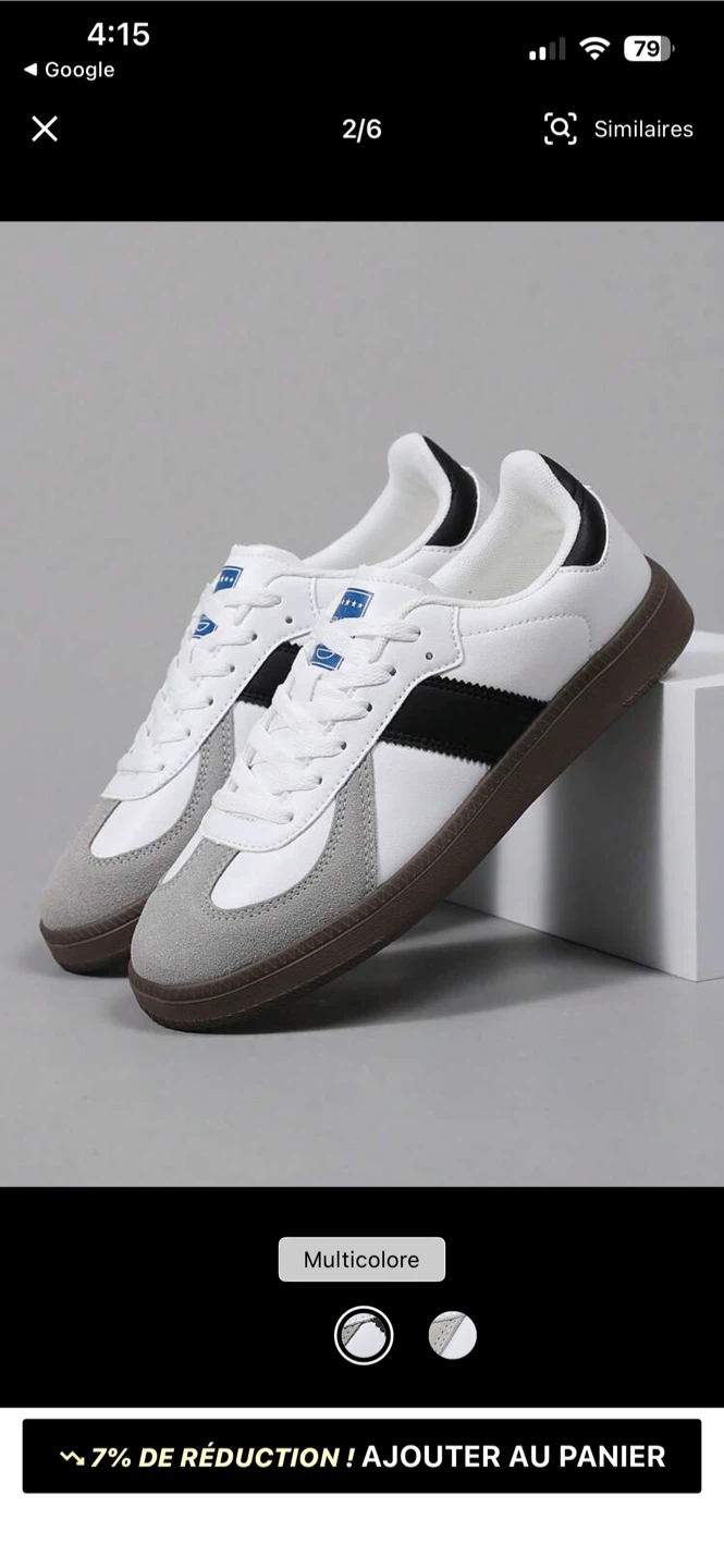 Multicolour casual sneakers