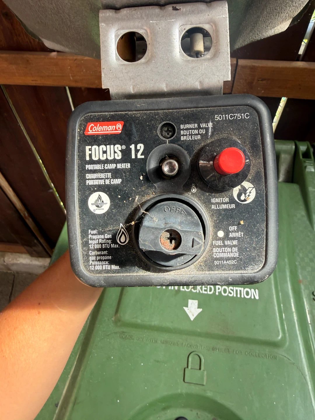 Portable propane heater - photo 3