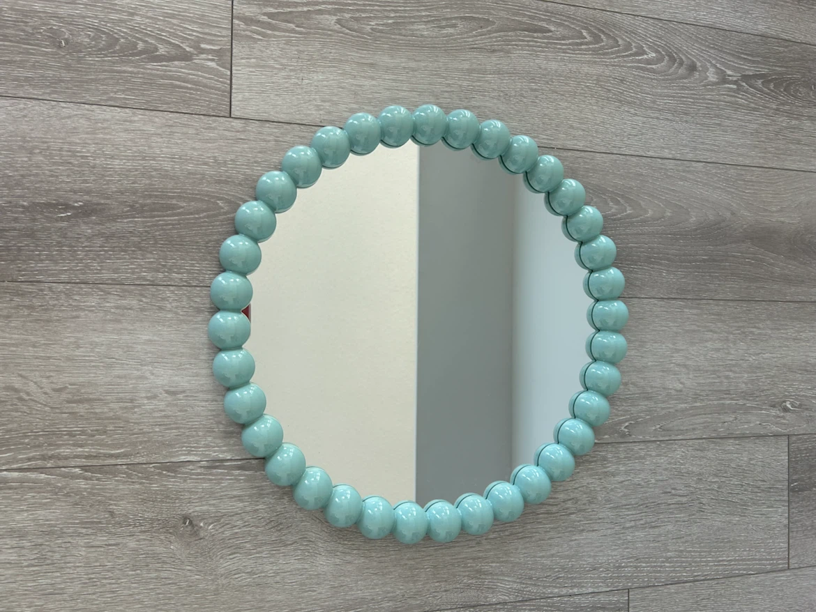 Home Sense Beaded Round Wall Mirror
