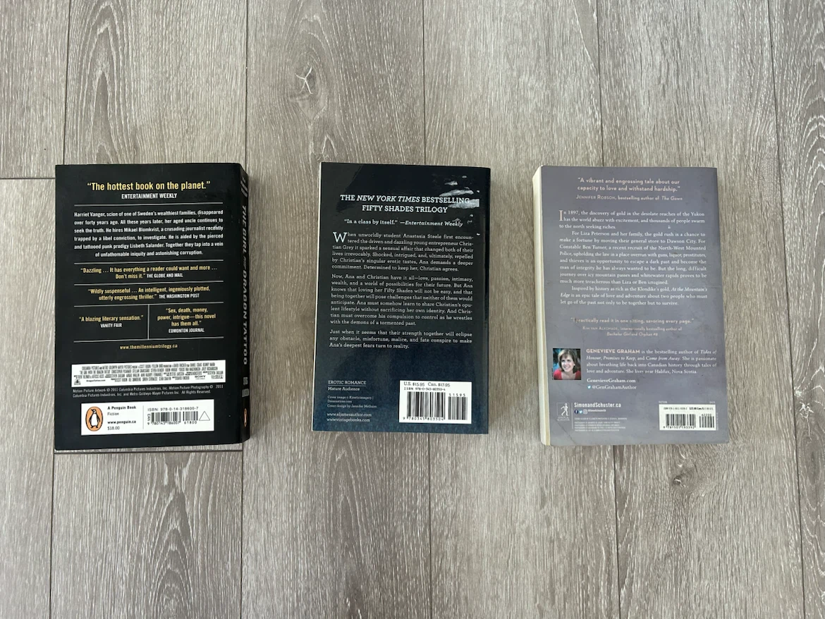 Set of 3 Popular Fiction Novels - photo 2