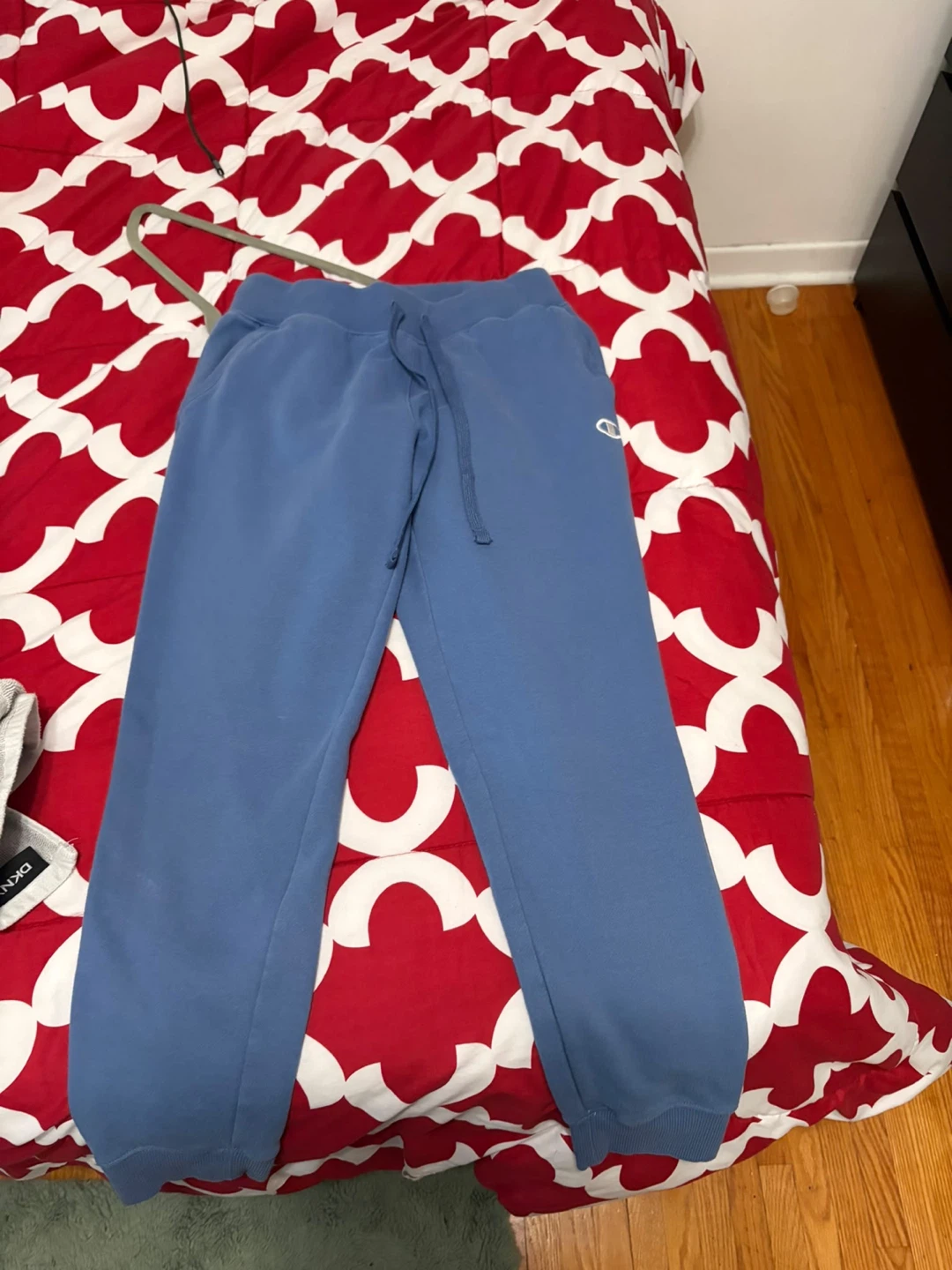 Champion blue hoodie and sweatpants set - photo 2