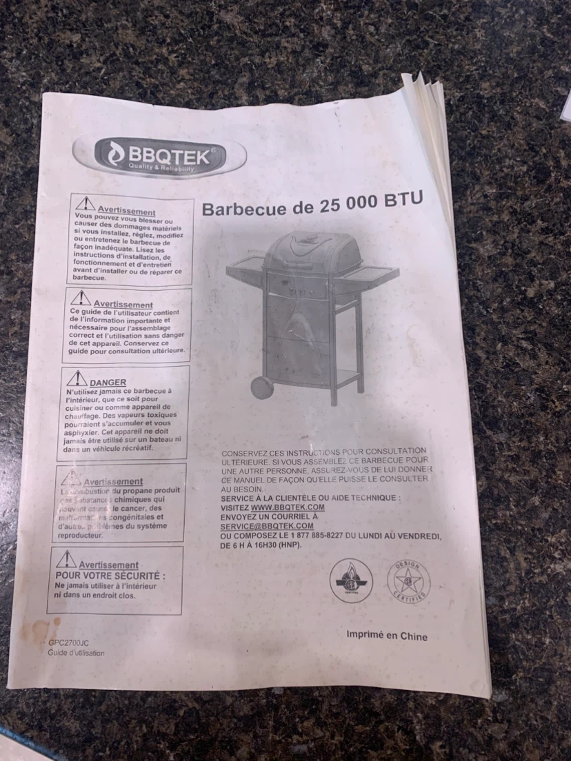 BBQTEK 25,000 BTU Propane BBQ - photo 4