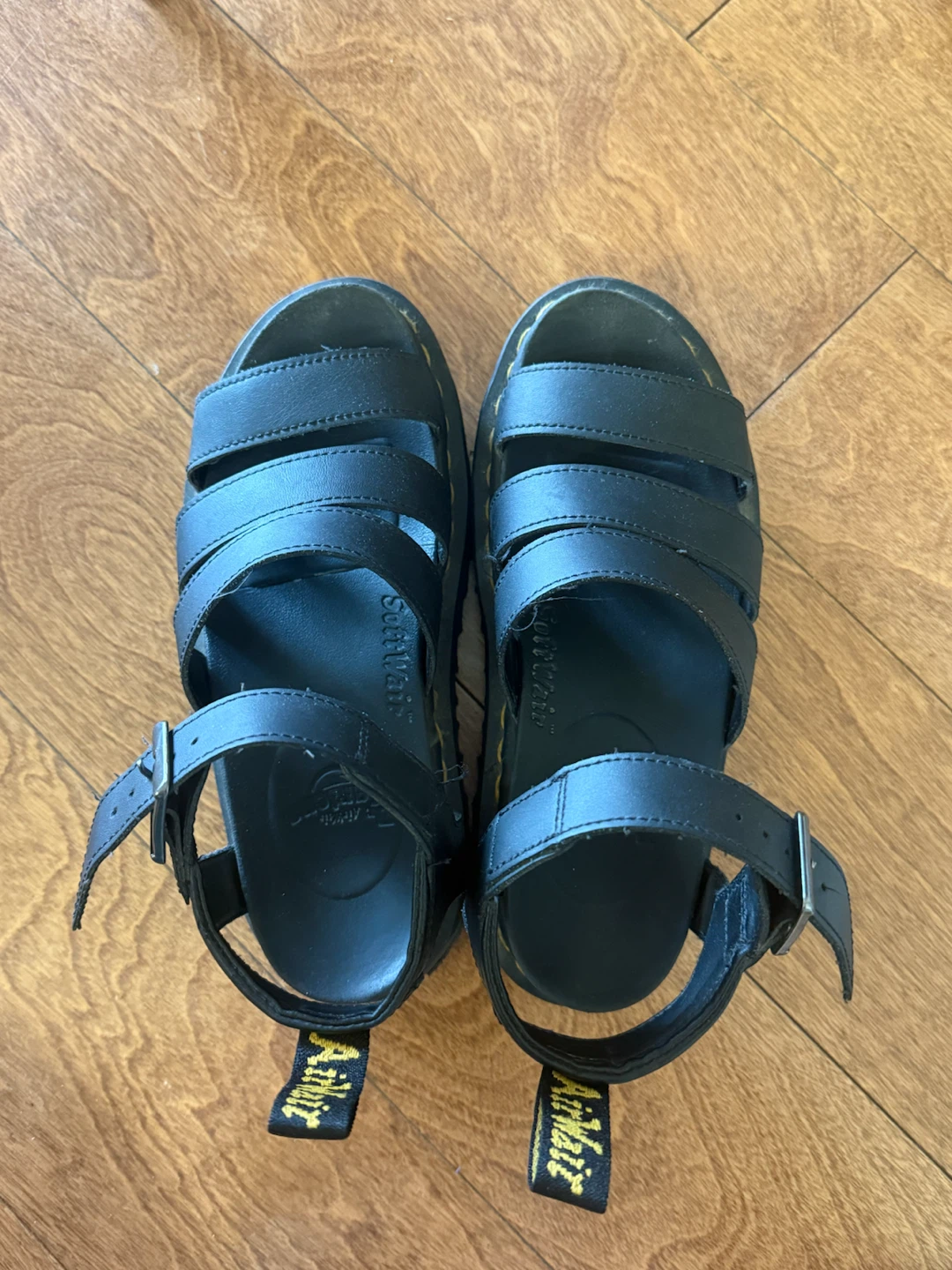 Dr. Martens Black Sandals