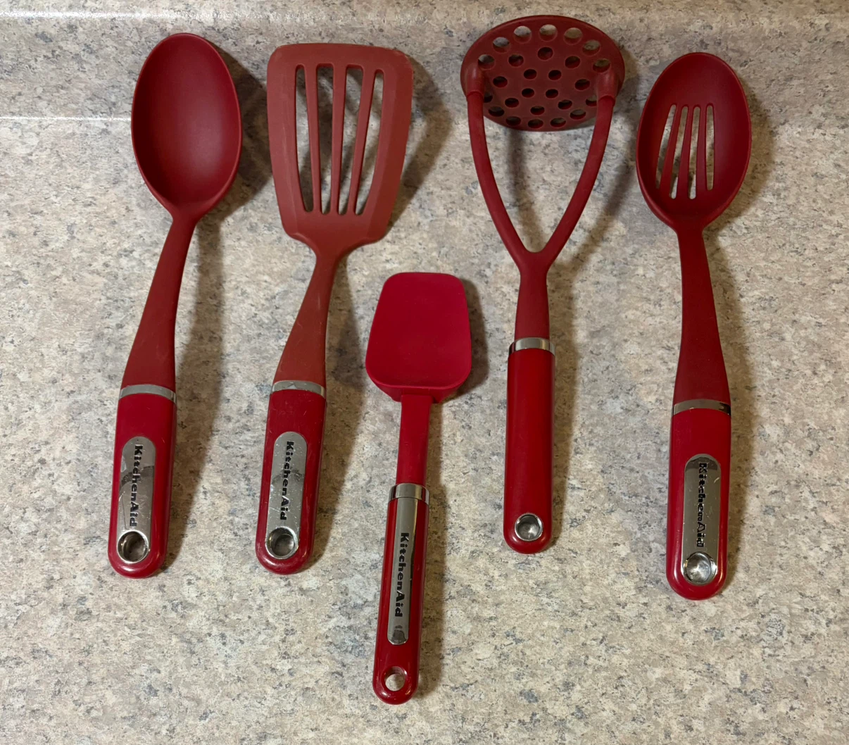 Red KitchenAid set - photo 5