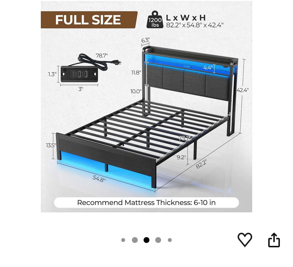 Full Size Bed Frame