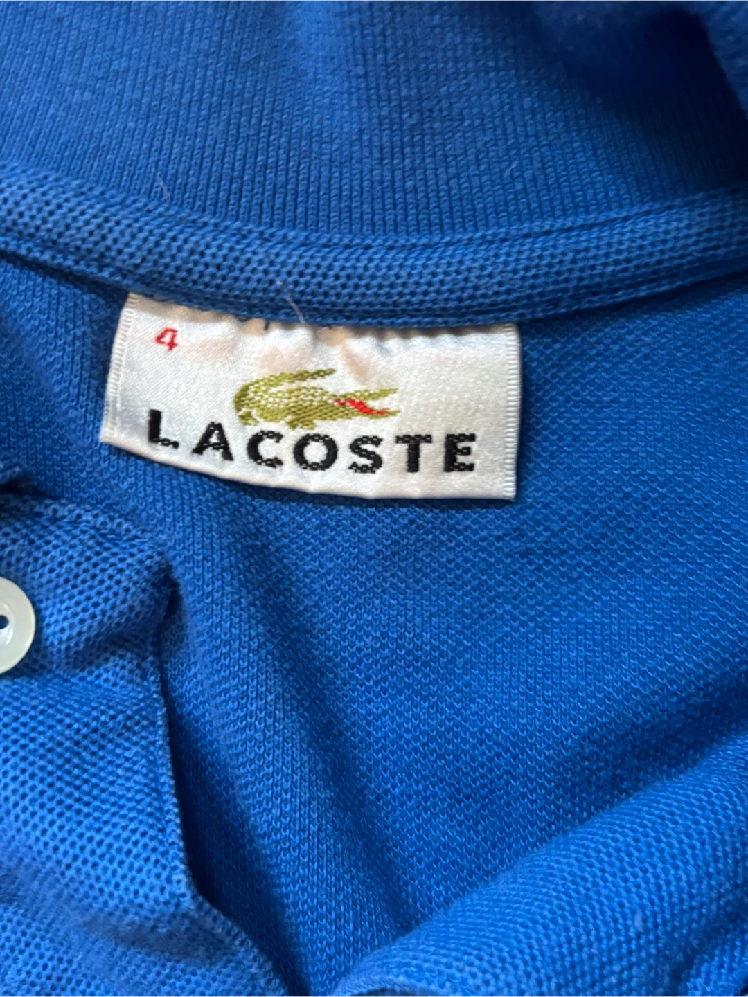 Lacoste men’s blue shirt - photo 2