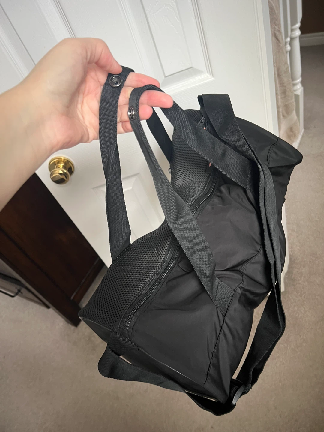 Reebok Black Gym Duffel Bag (medium size) - photo 3