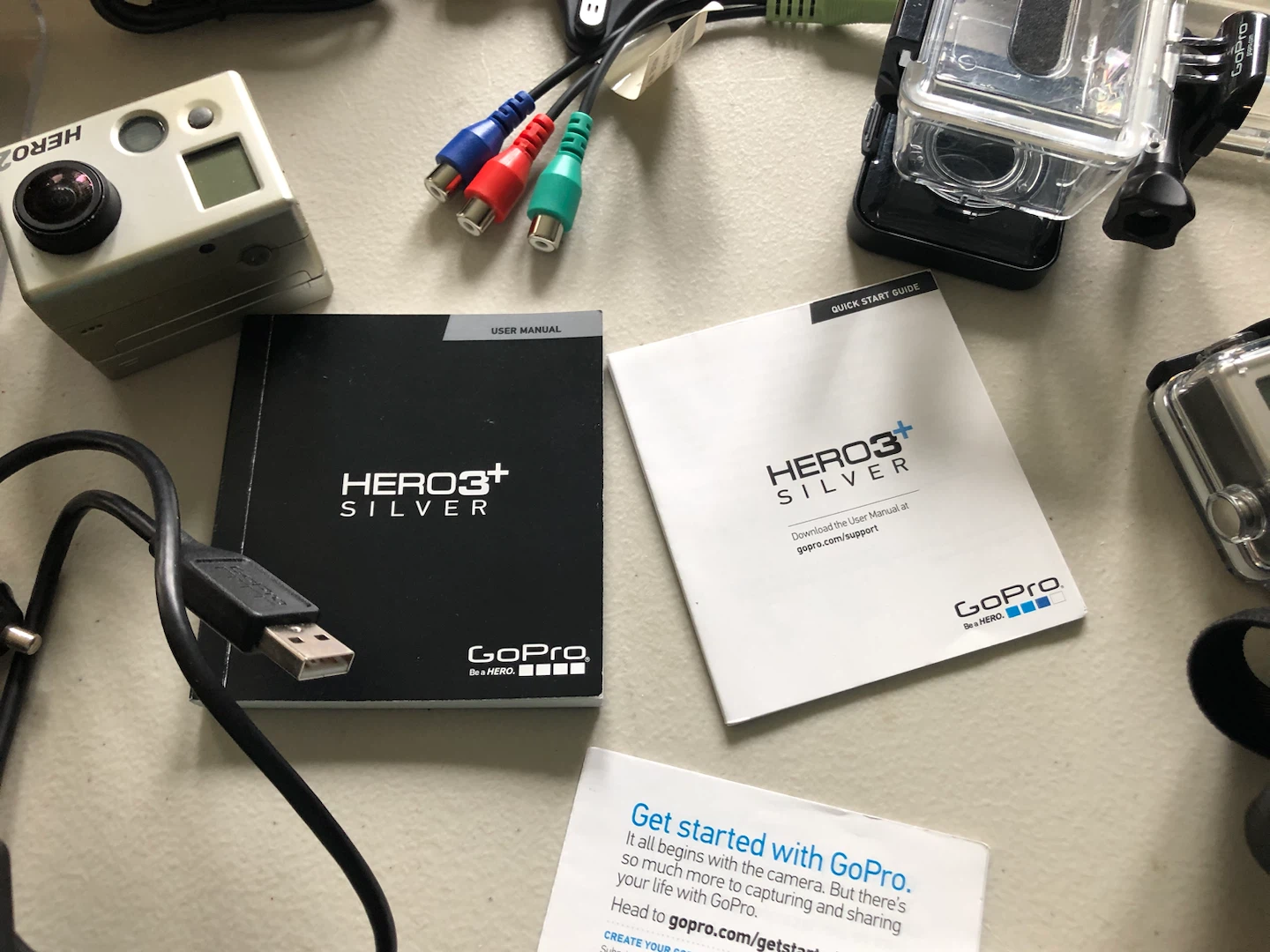 GoPro HERO3+ Silver Bundle with Statpower Inverter
