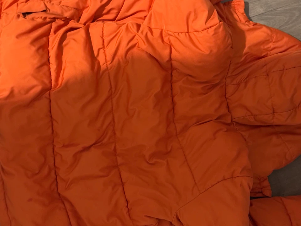 Old Navy Orange Puffer Jacket - photo 2
