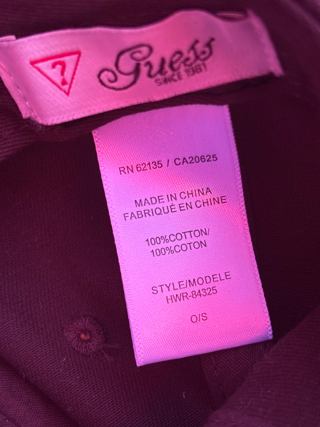 Guess Baseball Cap - photo 2