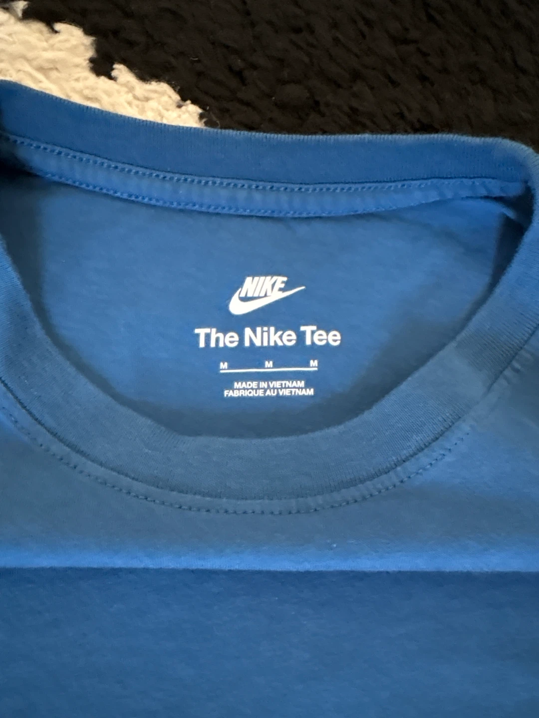 Blue Nike Tee - Medium - photo 2