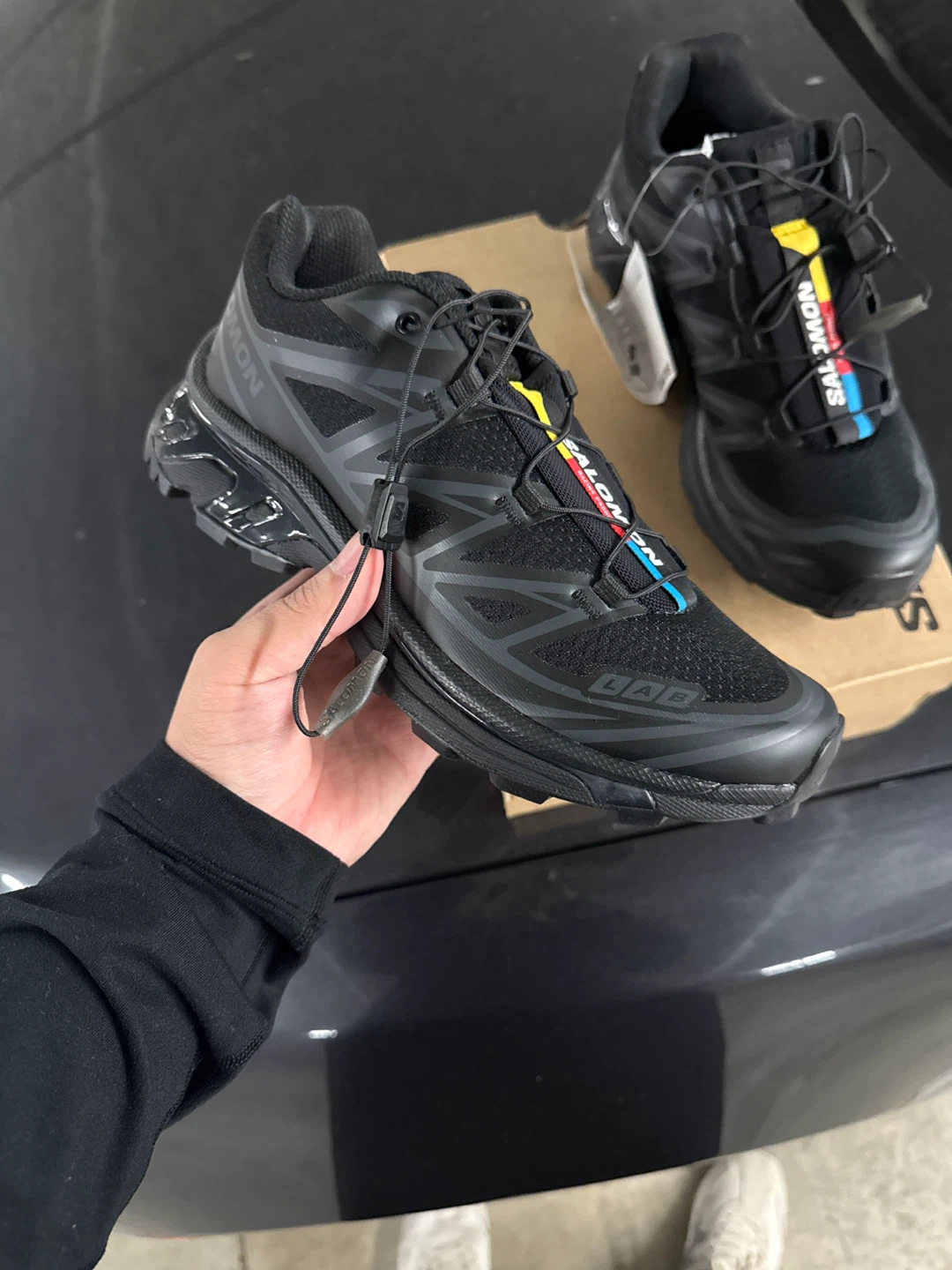 Salomon XT-6 Black (Phantom) size Women 7 Men 6 - photo 3