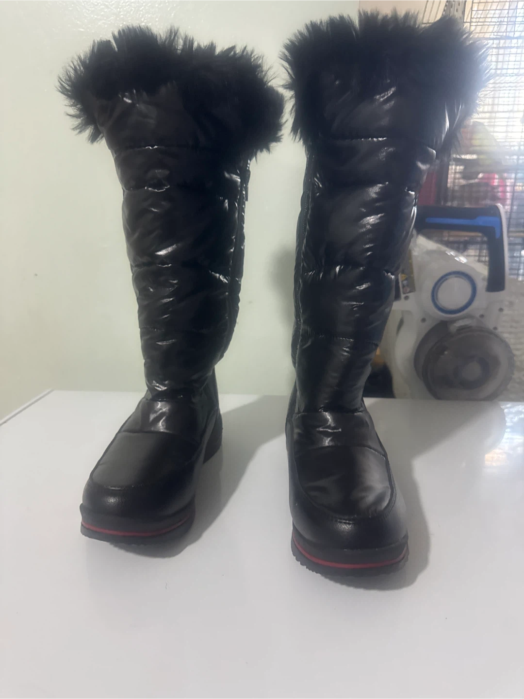 Cougar Canada Black Waterproof Winter Boots