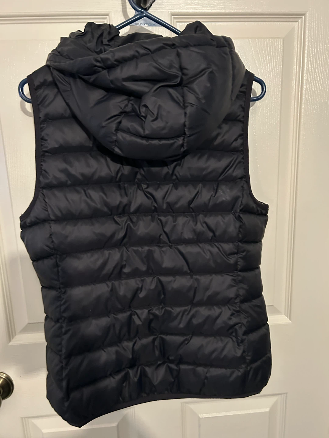 ONLY Black Puffer Vest with Hood - photo 2