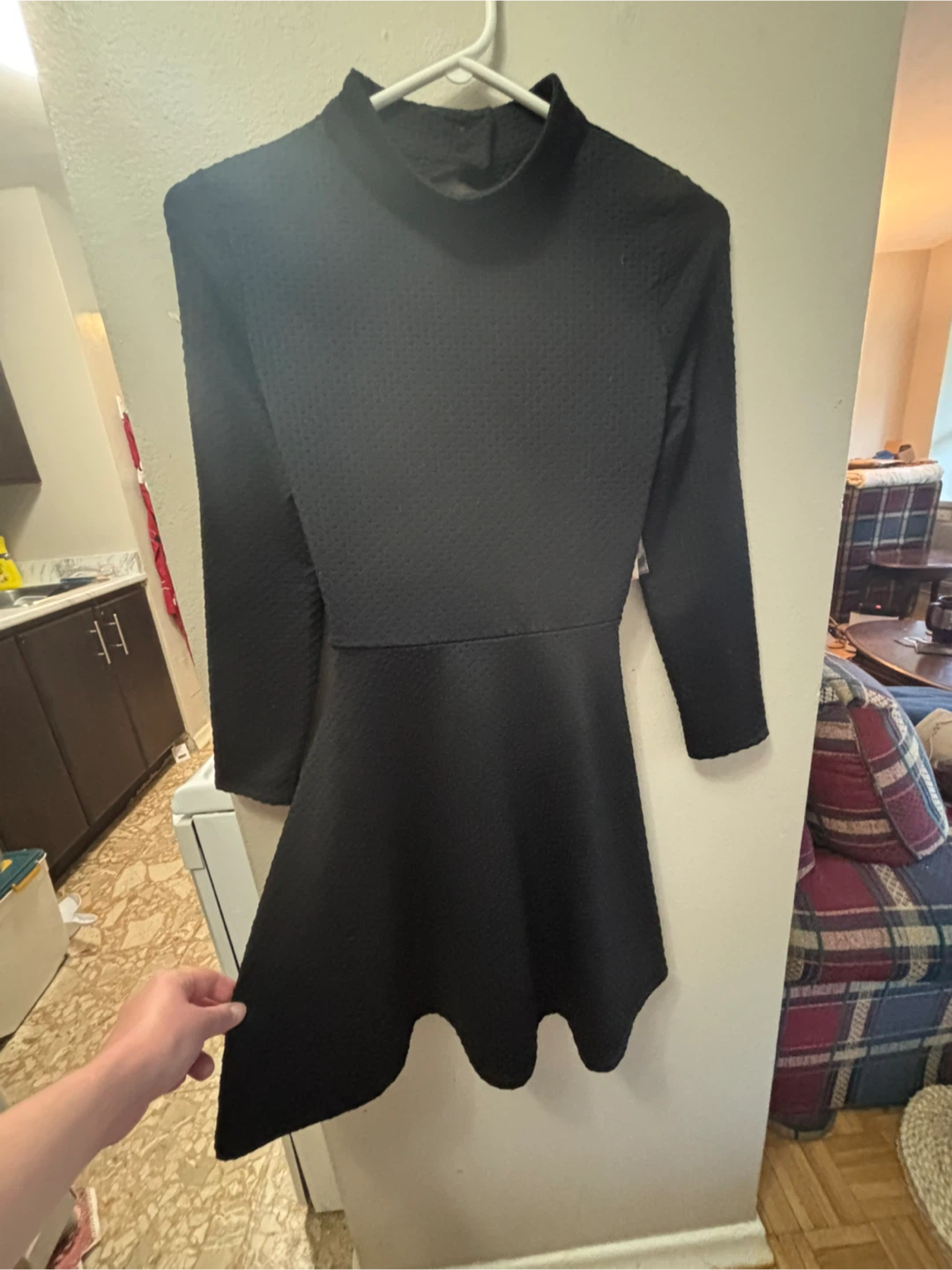Free People Black Long Sleeve Dress - Never Worn