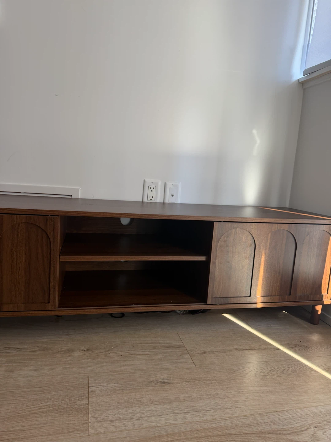 Mid-Century Modern Media Console