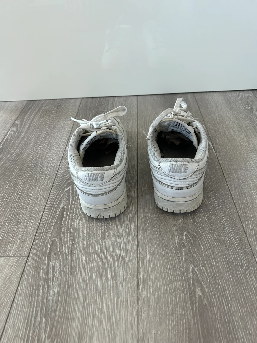 Nike Dunk Low White Sneakers - photo 3