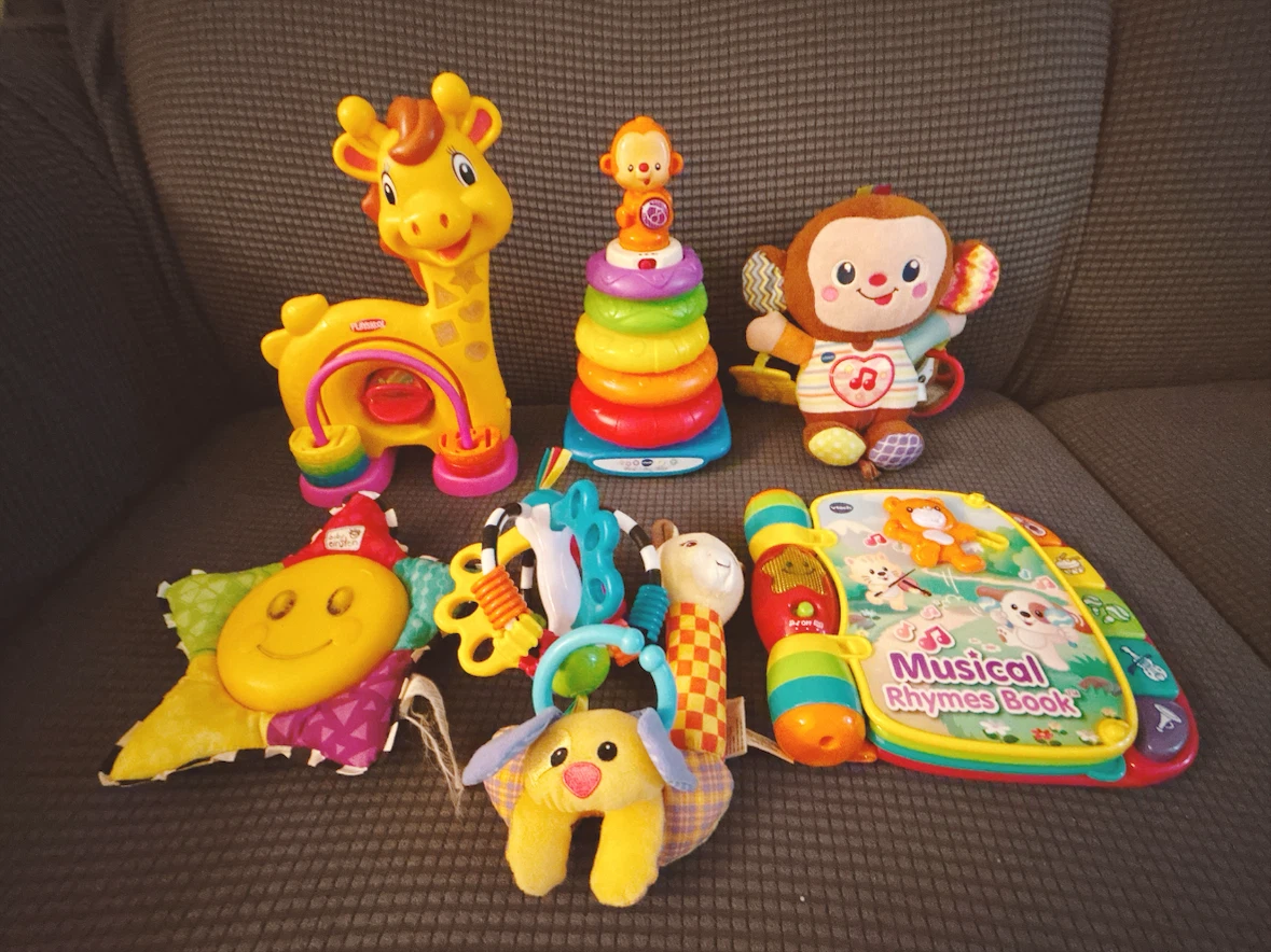 Assorted Baby and Toddler Musical Toys