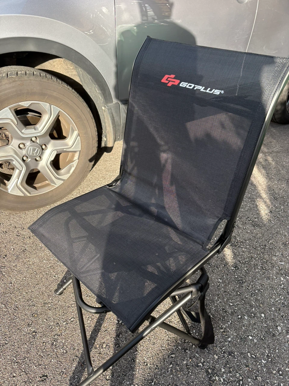 Goplus Portable  swivel Folding Chair - photo 2